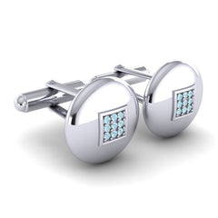 Aquamarine Cufflinks