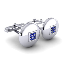 Blue Sapphire Cufflinks