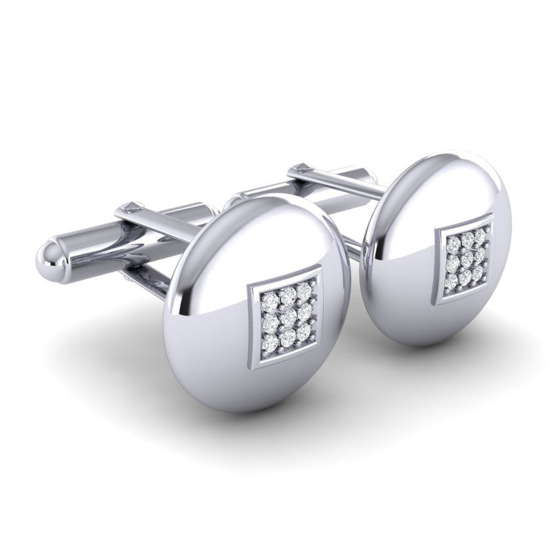 Diamond Cufflinks