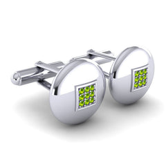 Peridot Cufflinks