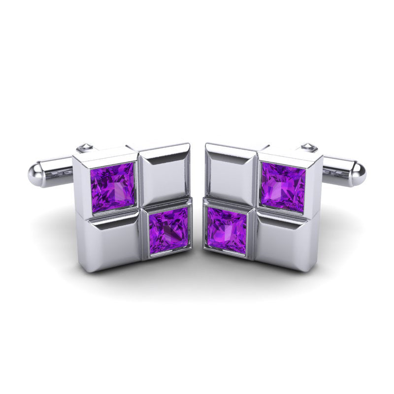 Amethyst Cufflinks