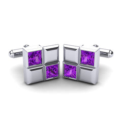 Amethyst Cufflinks