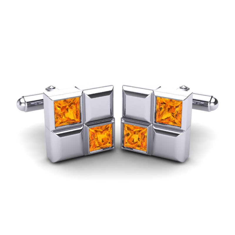 Citrine Cufflinks