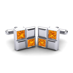 Citrine Cufflinks
