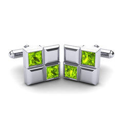 Peridot Cufflinks