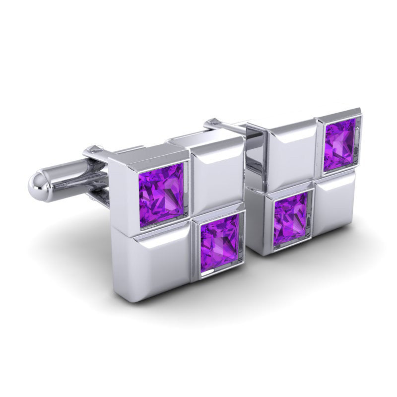 Amethyst Cufflinks