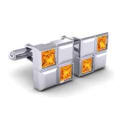 Citrine Cufflinks