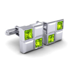 Peridot Cufflinks