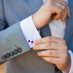 Amethyst Cufflinks