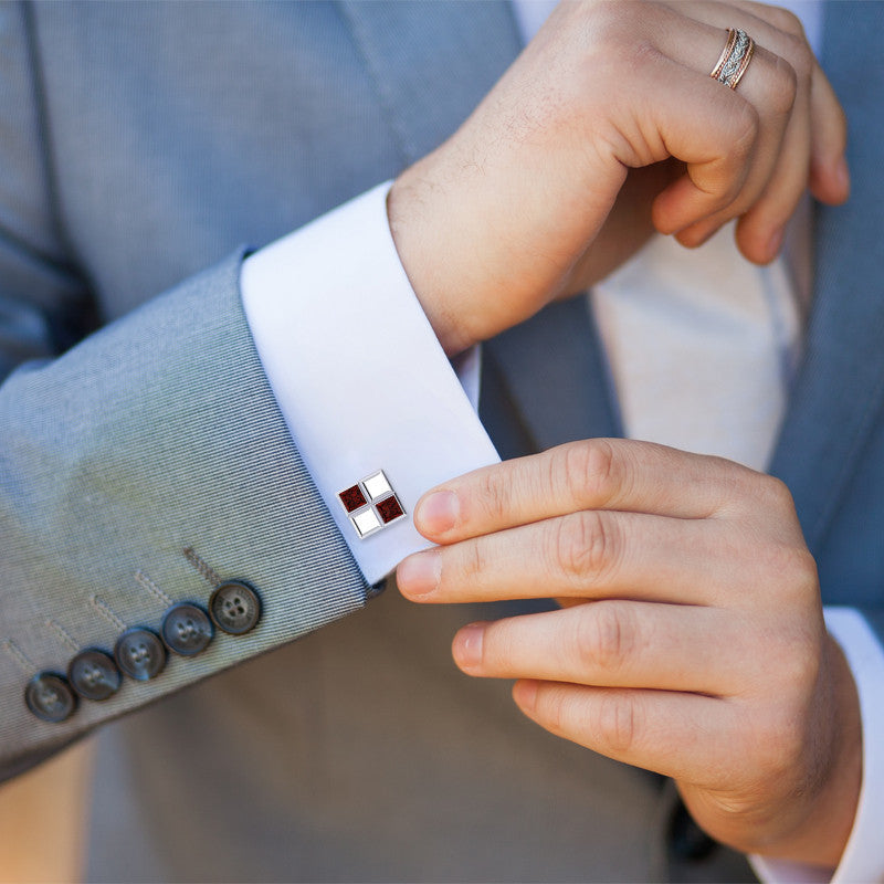 Garnet Cufflinks