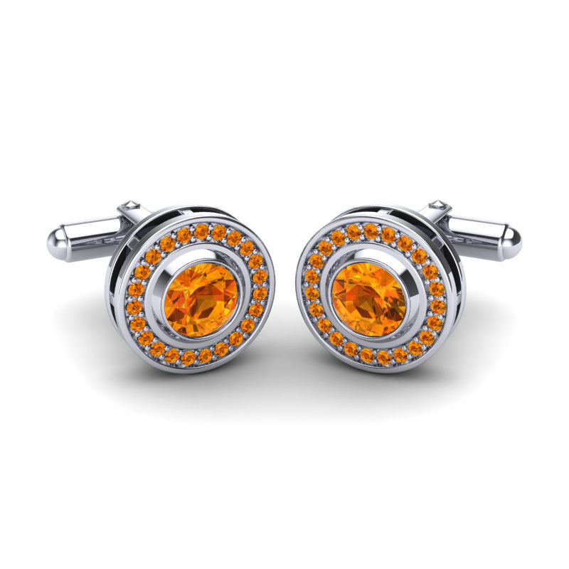Citrine Cufflinks