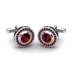 Garnet Cufflinks