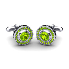 Peridot Cufflinks