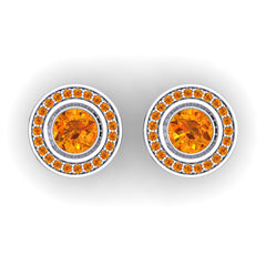 Citrine Cufflinks