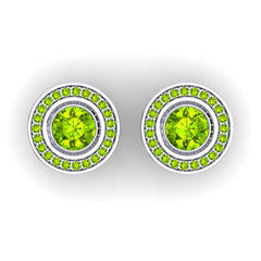 Peridot Cufflinks