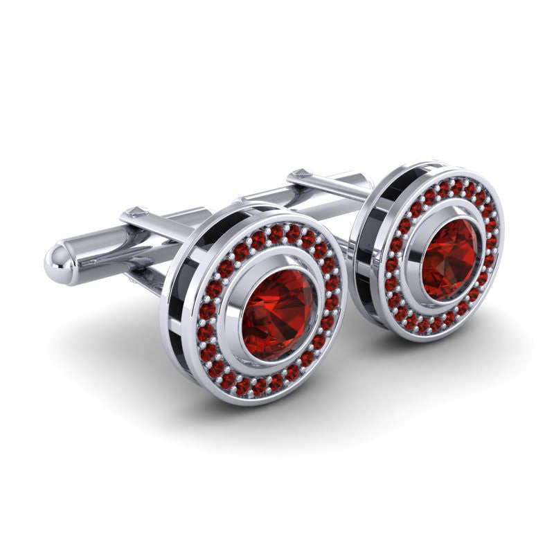 Garnet Cufflinks