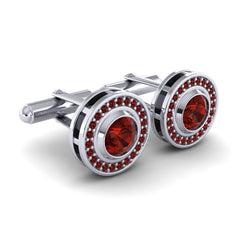 Garnet Cufflinks