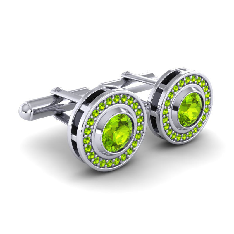 Peridot Cufflinks