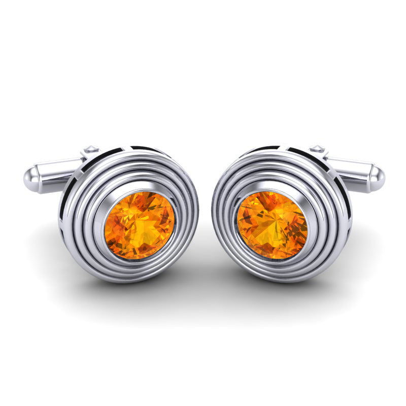 Citrine Cufflinks