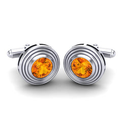 Citrine Cufflinks