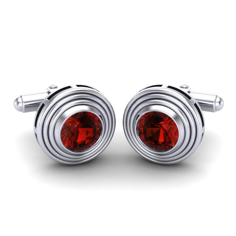 Garnet Cufflinks