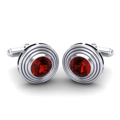 Garnet Cufflinks