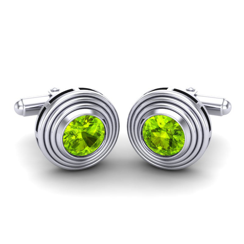 Peridot Cufflinks