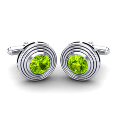 Peridot Cufflinks
