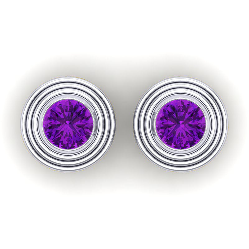 Amethyst Cufflinks