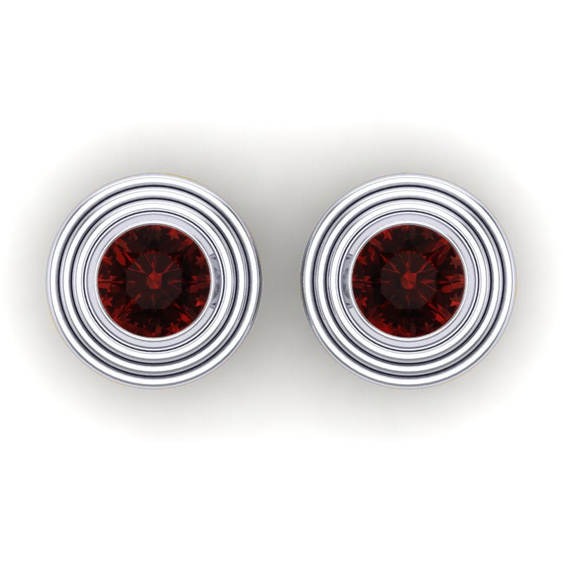 Garnet Cufflinks