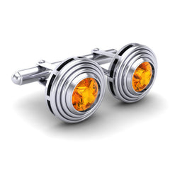 Citrine Cufflinks
