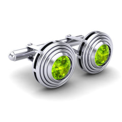 Peridot Cufflinks
