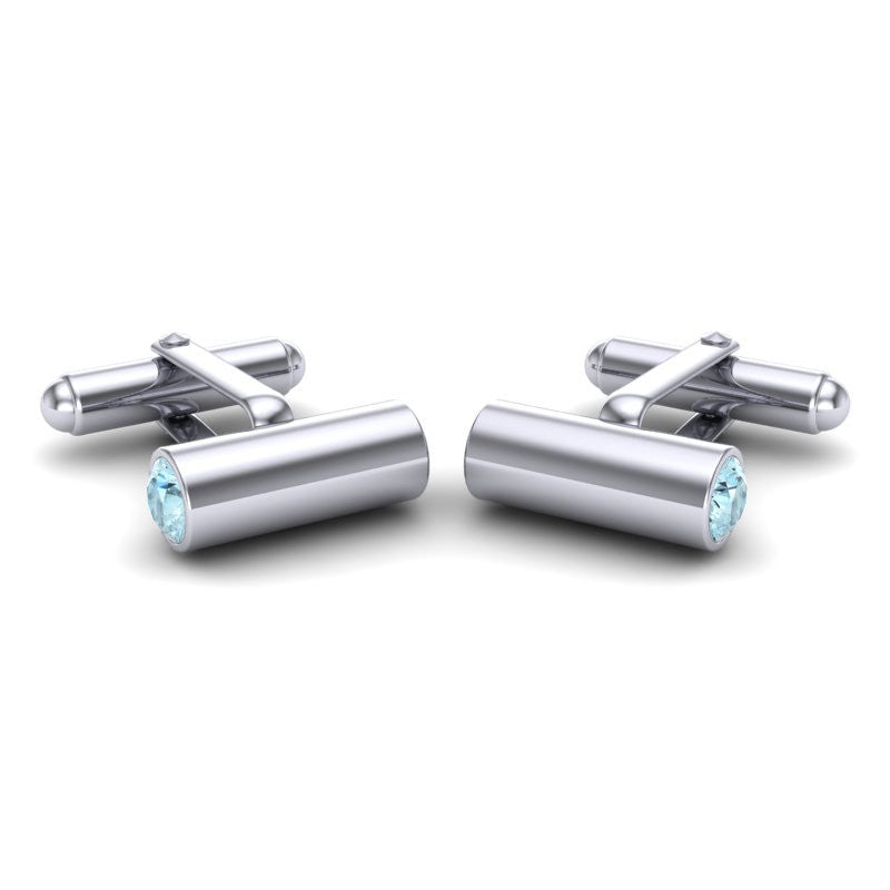 Aquamarine Cufflinks
