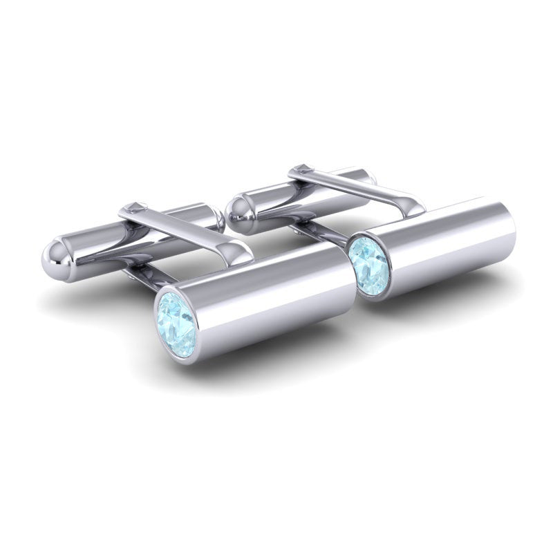 Aquamarine Cufflinks
