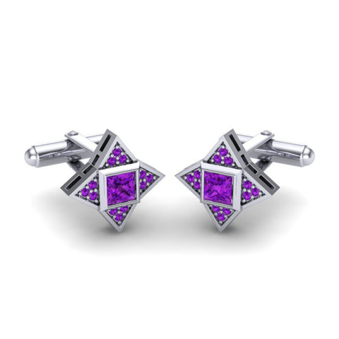 Amethyst Cufflinks