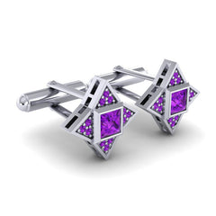 Amethyst Cufflinks