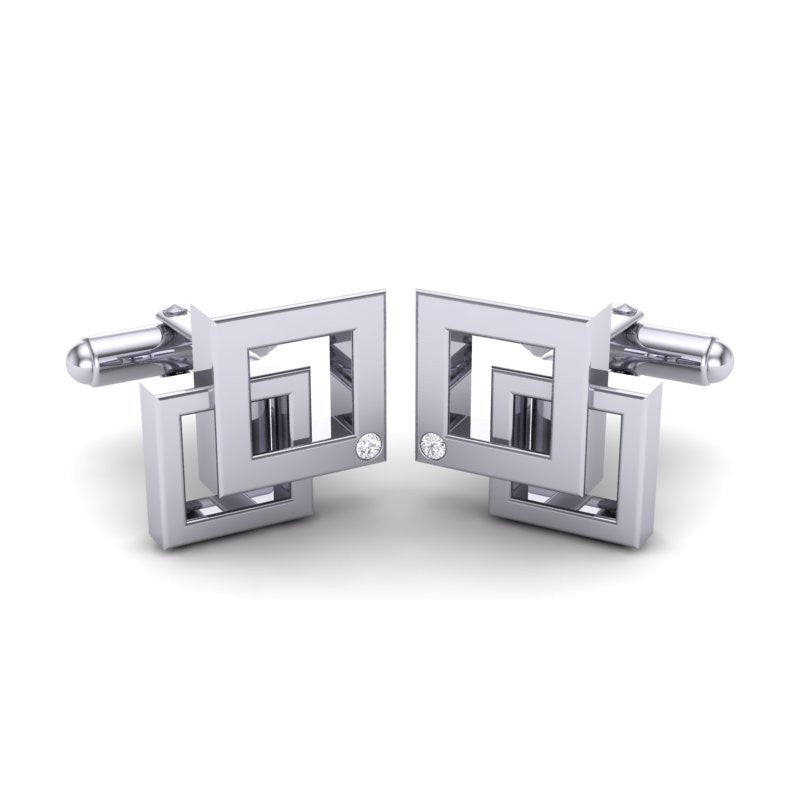 Diamond Cufflinks