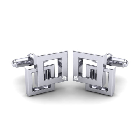 Diamond Cufflinks