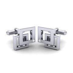 Diamond Cufflinks