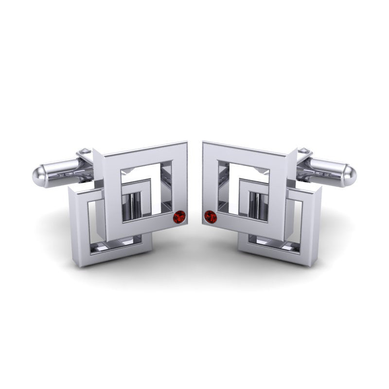 Garnet Cufflinks