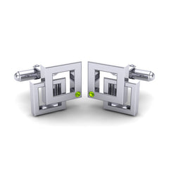 Peridot Cufflinks