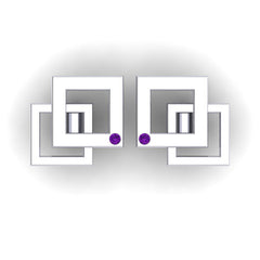 Amethyst Cufflinks