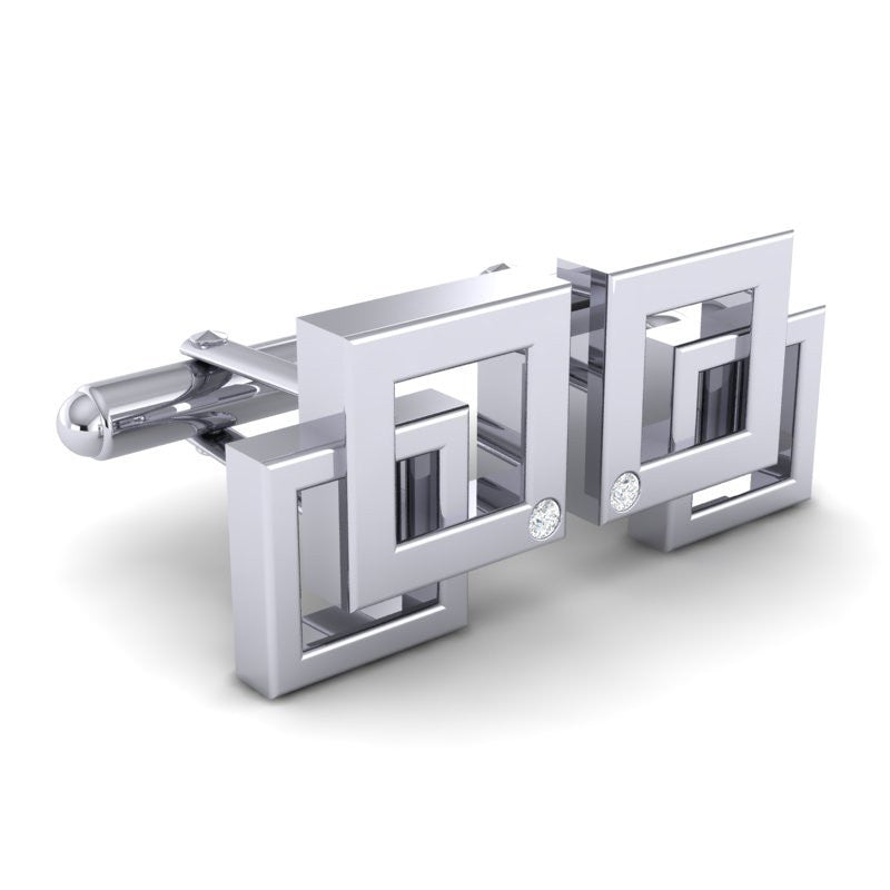 Diamond Cufflinks
