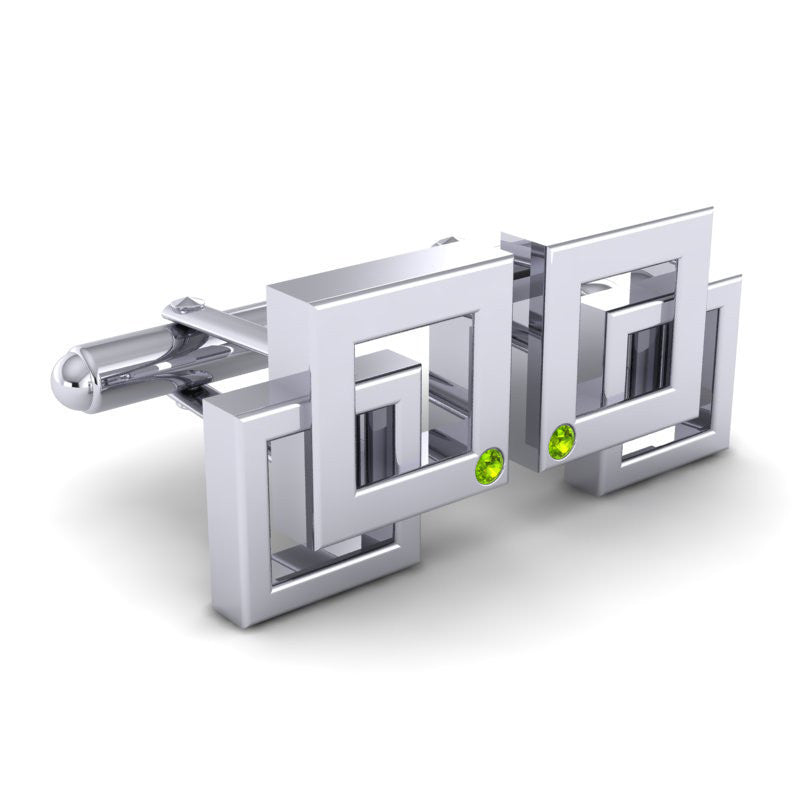 Peridot Cufflinks