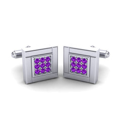 Amethyst Cufflinks