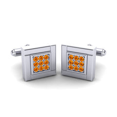 Citrine Cufflinks