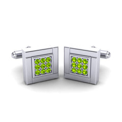 Peridot Cufflinks