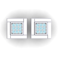 Aquamarine Cufflinks