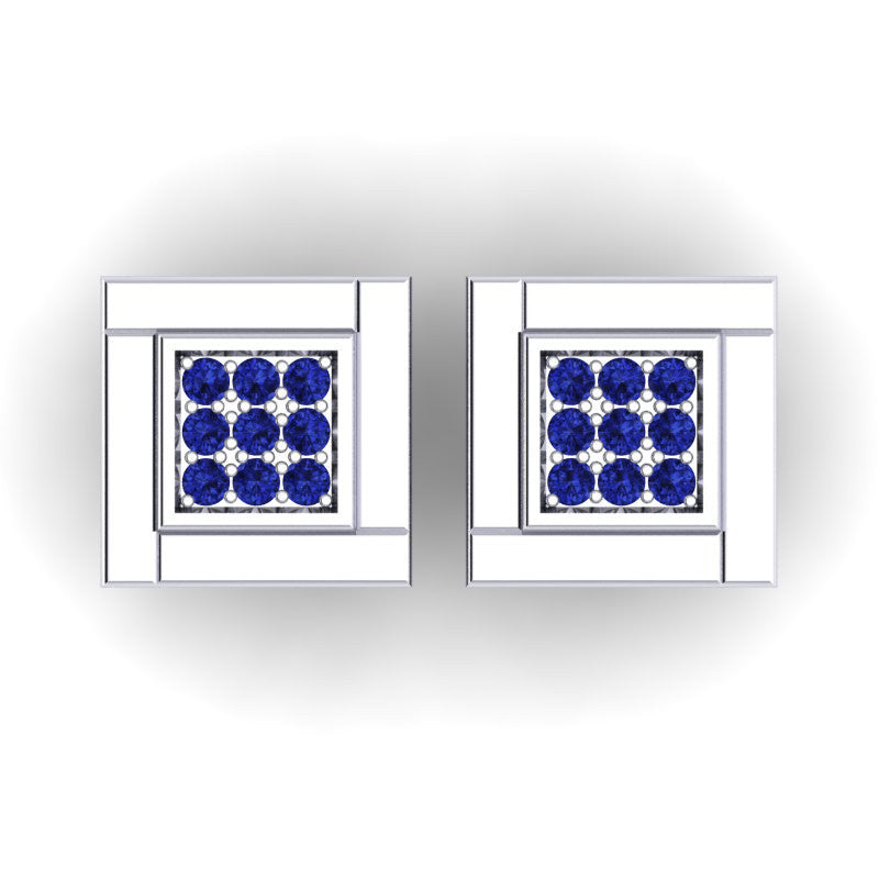 Blue Sapphire Cufflinks