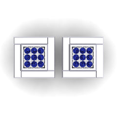 Blue Sapphire Cufflinks